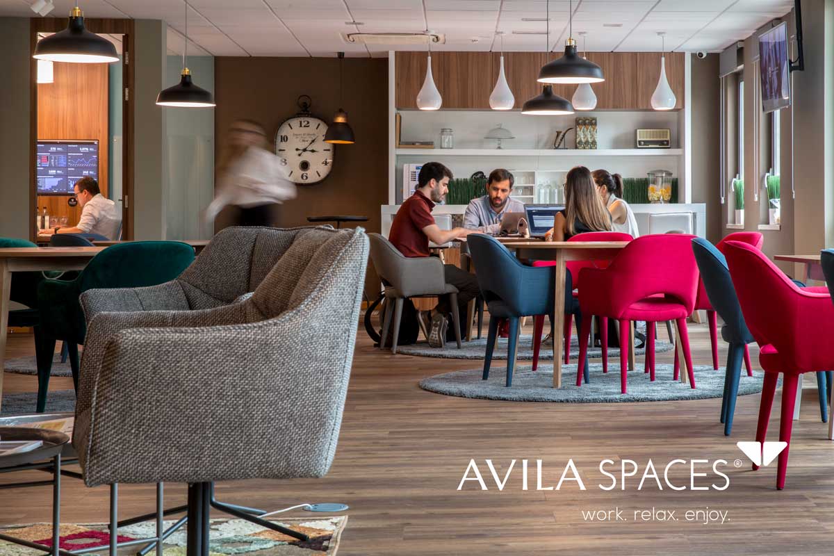 Avila Spaces coworking business lounge